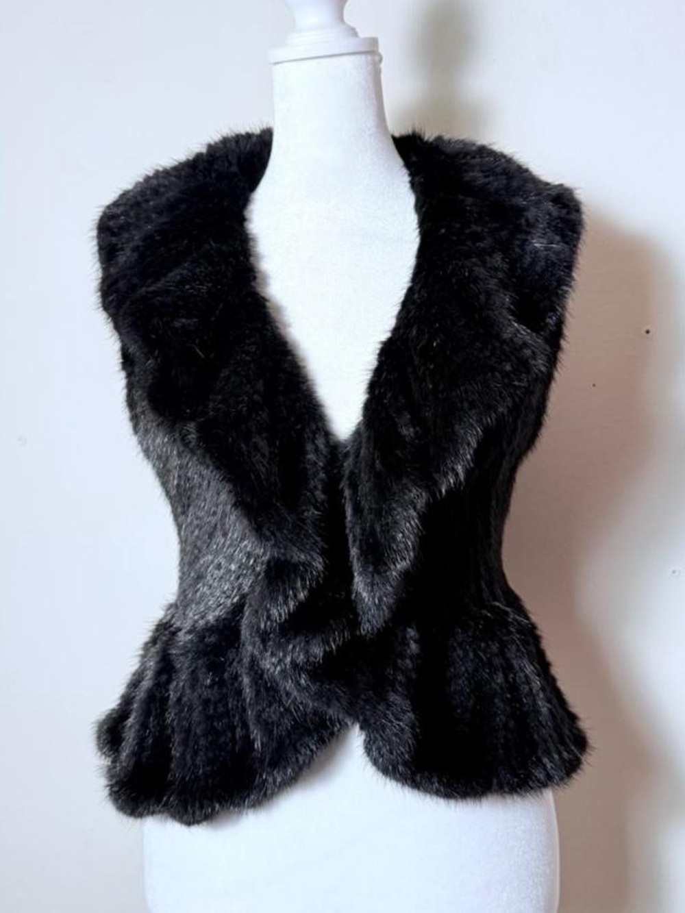 Vintage juicy couture fur vest